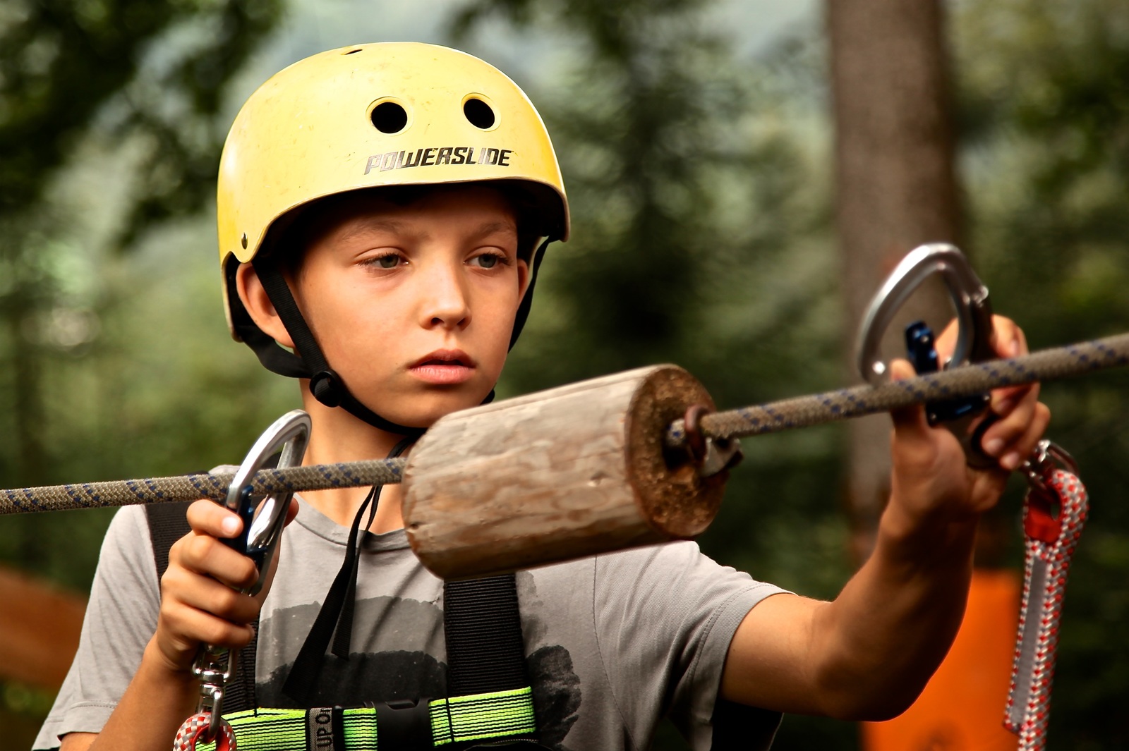 parcours accrocbranche colonie vacances isere drome