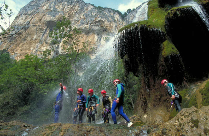 Canyoning dans le Vercors isérois