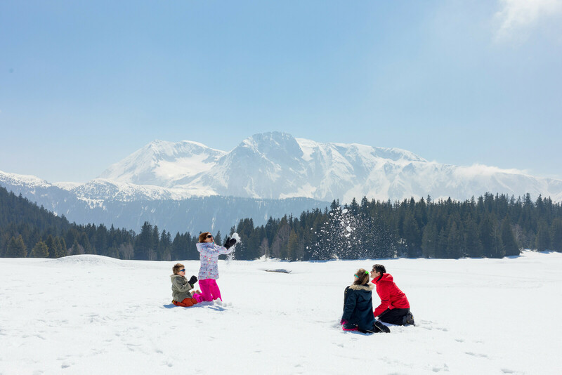 Jeux de neige à Chamrousse - Belledonne